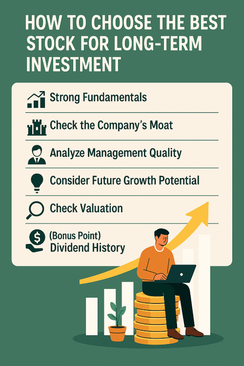 How to Choose the Best Stock for Long-Term Investment