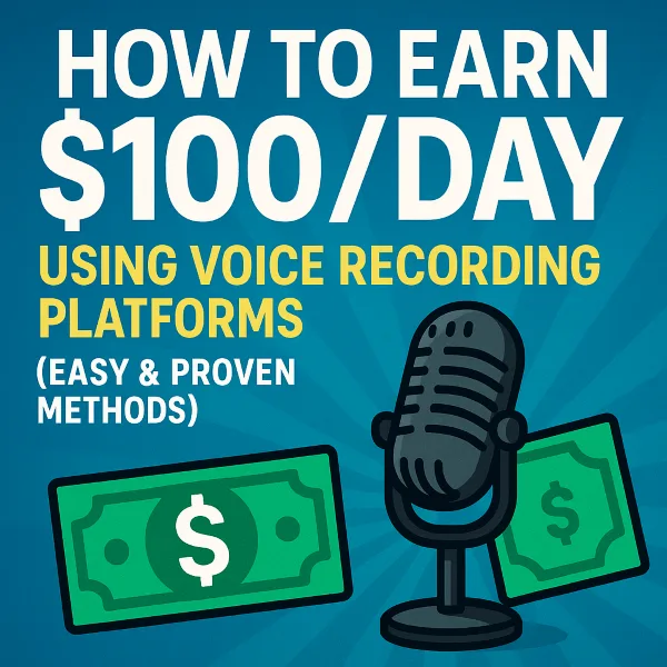 Earn $100/Day Using Voice Recording