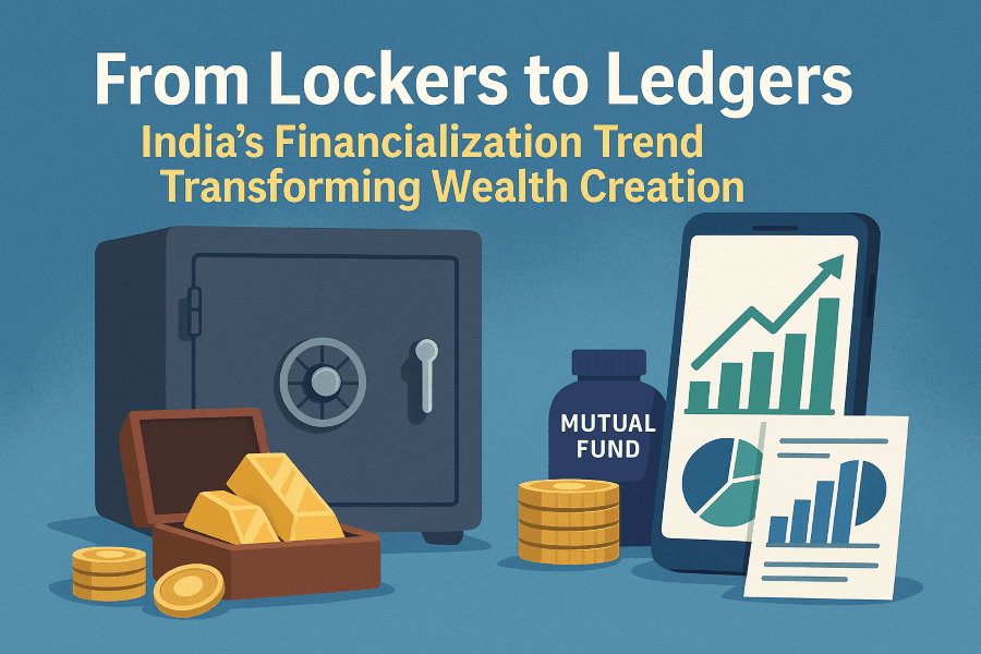 India’s Financialization Boom: 5 Easy Ways to Start Growing Wealth in 2025 6 Indias Financialization