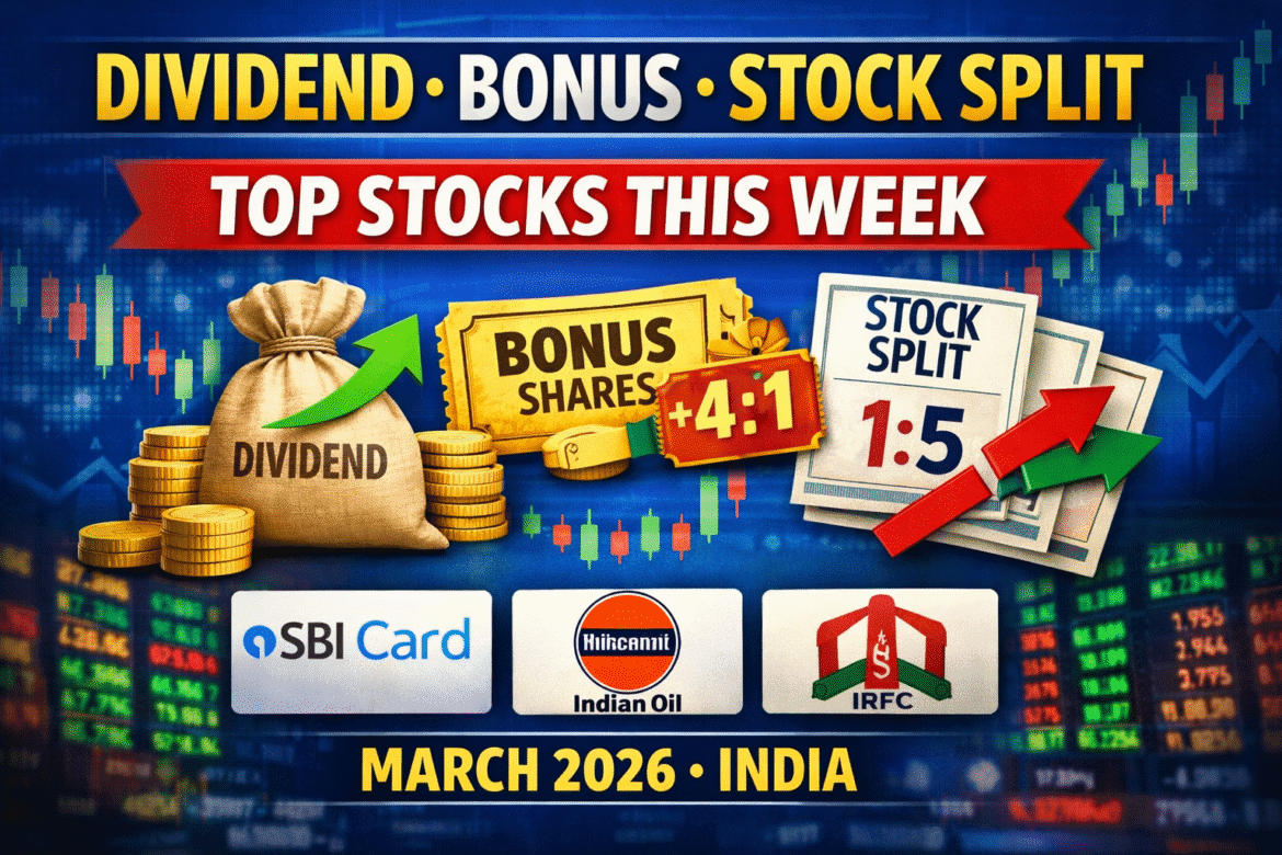 Stocks Turning Ex-Dividend This Week