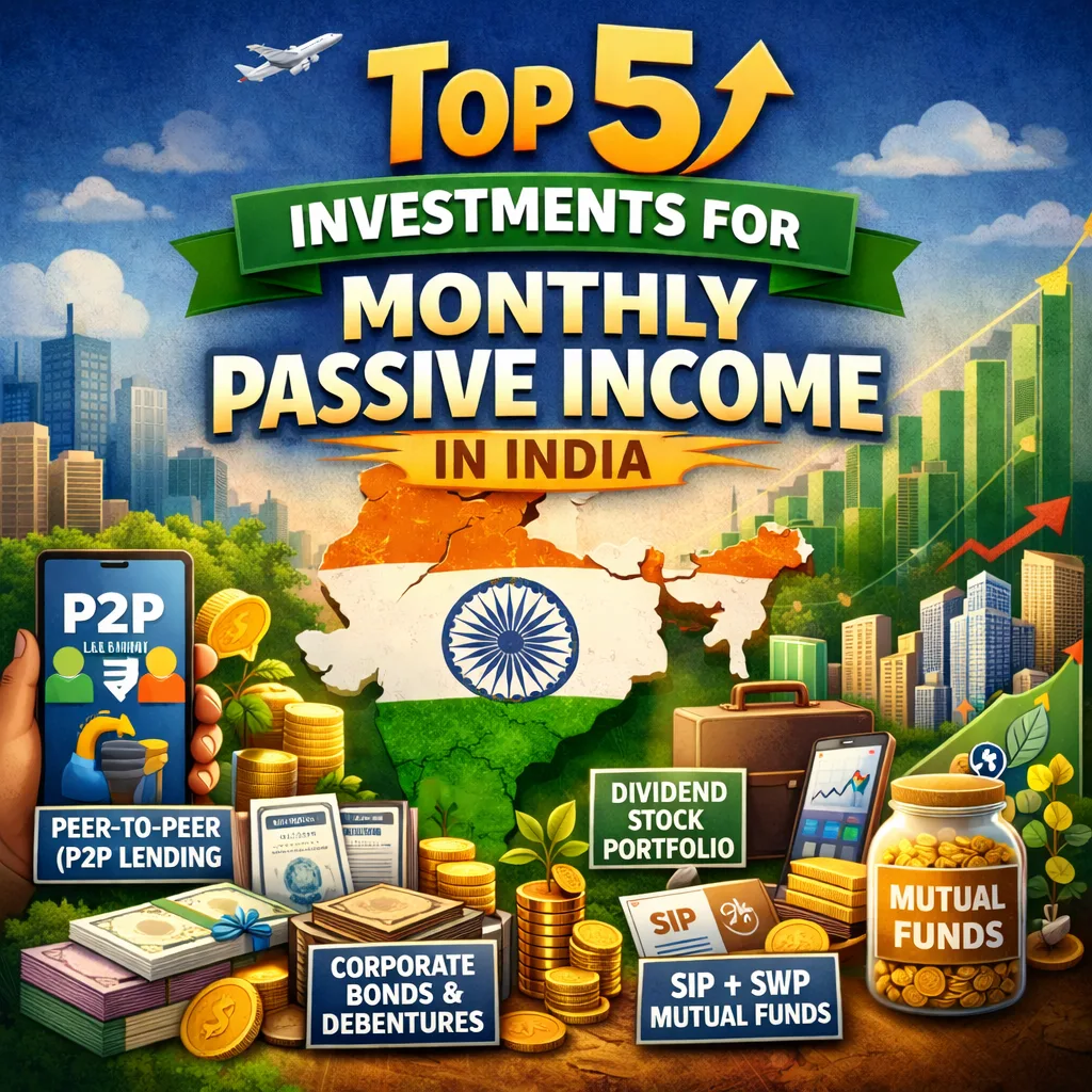 Top 5 Investments for Monthly Passive Income